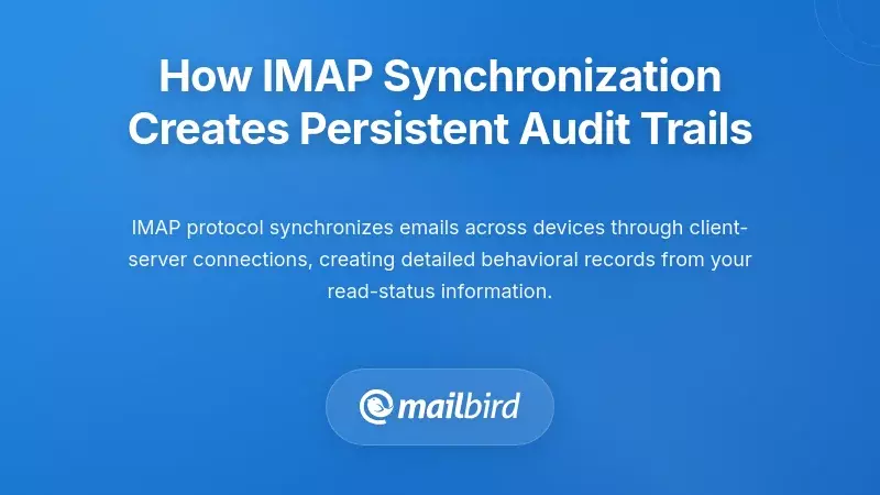How IMAP Synchronization Creates Persistent Audit Trails