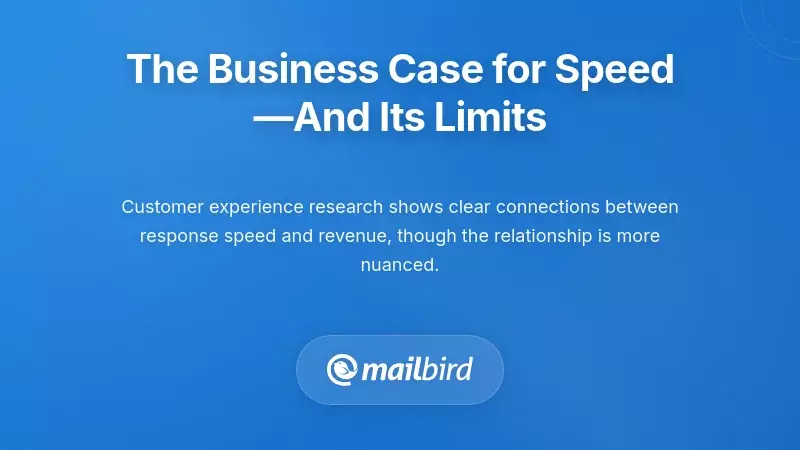 Business professional analyzing email response metrics and customer satisfaction data on screen