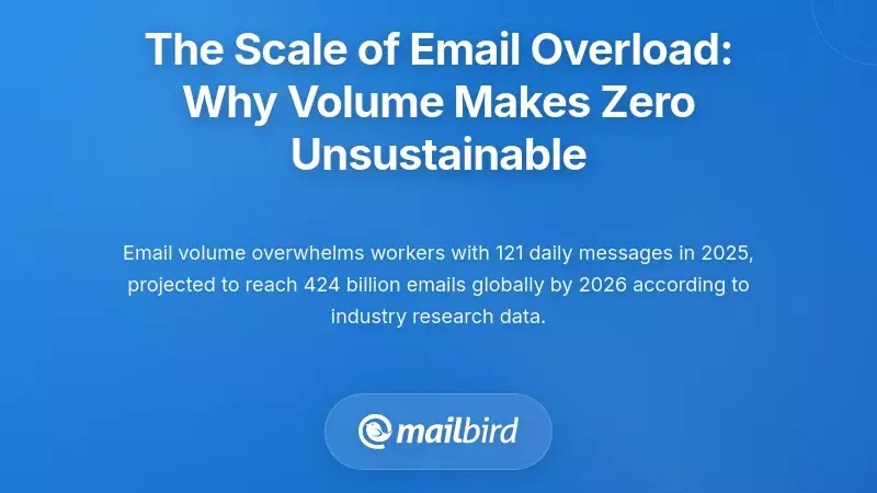 The Scale of Email Overload: Why Volume Makes Zero Unsustainable