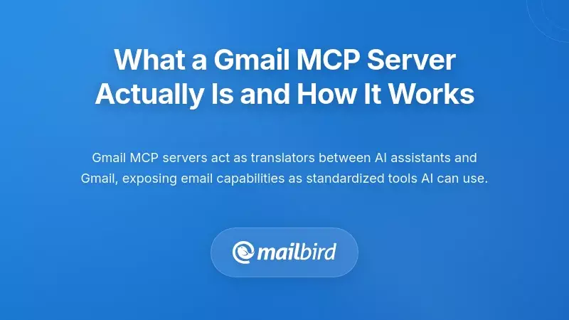 What a Gmail MCP Server Actually Is and How It Works