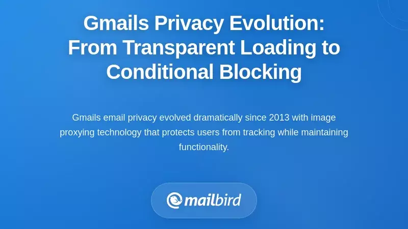 Gmail's Privacy Evolution: From Transparent Loading to Conditional Blocking
