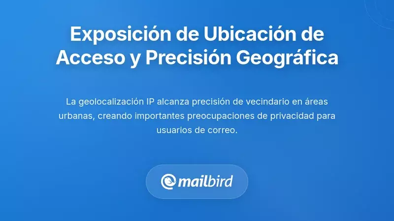 Exposici&oacute;n de la Ubicaci&oacute;n de Inicio de Sesi&oacute;n por Correo Electr&oacute;nico y Precisi&oacute;n Geogr&aacute;fica
