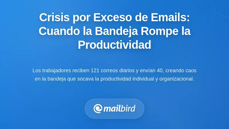 La Crisis de Sobrecarga de Correos Electrónicos: Cuando la Gestión de Bandejas de Entrada Rompe la Productividad del Equipo