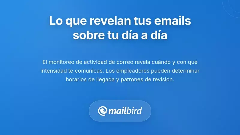 Visualización de datos de marcas temporales de correo electrónico que muestra patrones de actividad diaria y seguimiento de metadatos