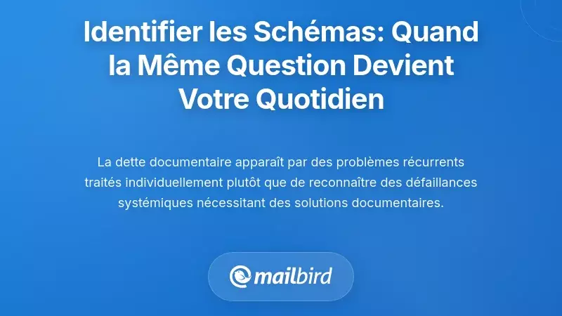 Reconnaître les schémas : quand la 'même question sans fin' devient votre réalité