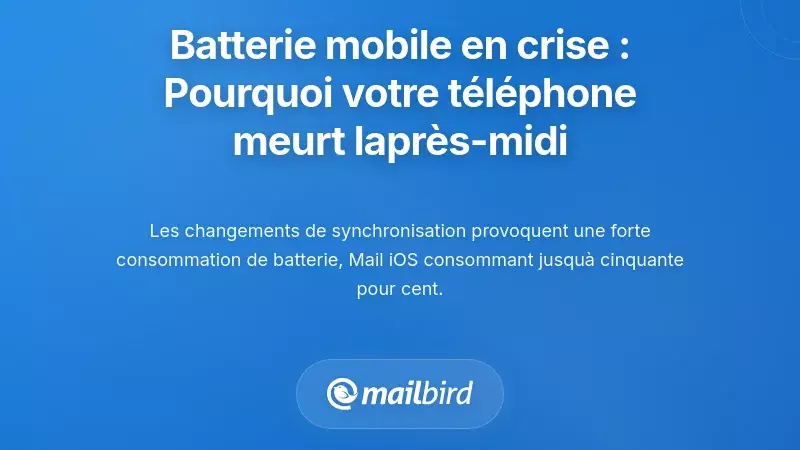 La crise de la décharge de batterie mobile : pourquoi votre téléphone meurt en après-midi