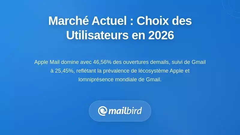 R&eacute;alit&eacute; actuelle du march&eacute;&nbsp;: ce que les utilisateurs choisissent r&eacute;ellement en 2026