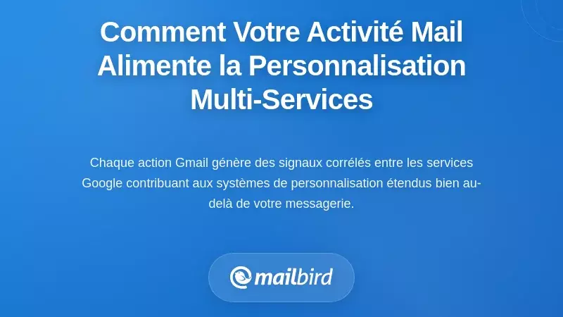 Comment votre activité dans la boîte de réception alimente la personnalisation inter-services