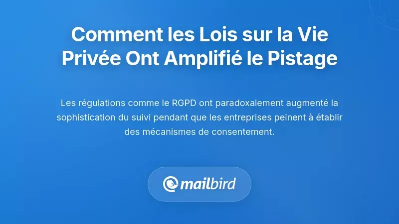 Comment les réglementations en matière de confidentialité ont paradoxalement intensifié le suivi