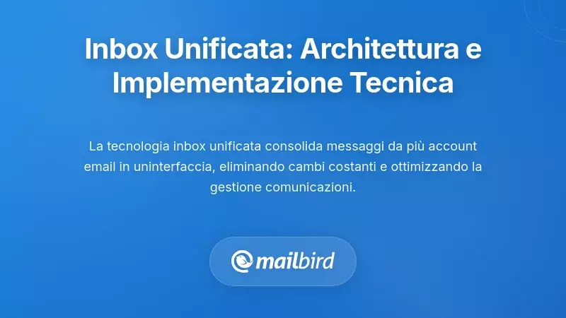 La Soluzione della Posta Unificata: Architettura Tecnica e Implementazione