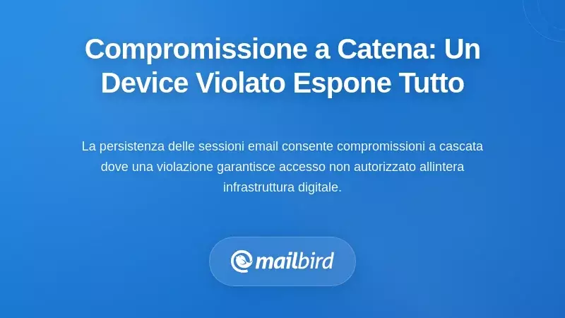 La compromissione a catena: come un dispositivo violato espone tutto