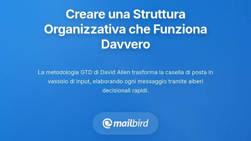 Creare un Quadro Organizzativo Fondamentale che Funzioni davvero