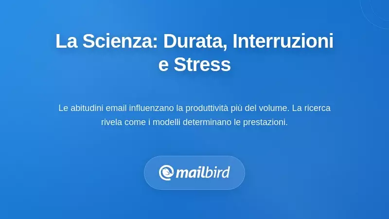 Cosa Dice la Scienza: Durata, Interruzioni e Stress