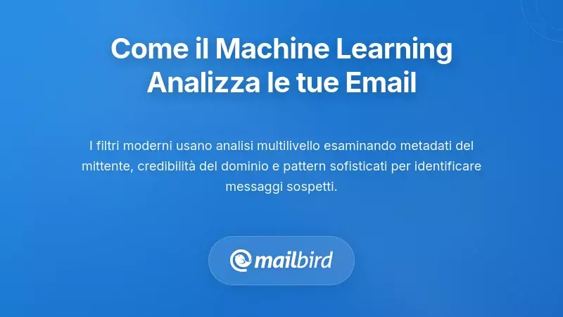 Come i sistemi di apprendimento automatico analizzano effettivamente il contenuto delle tue email