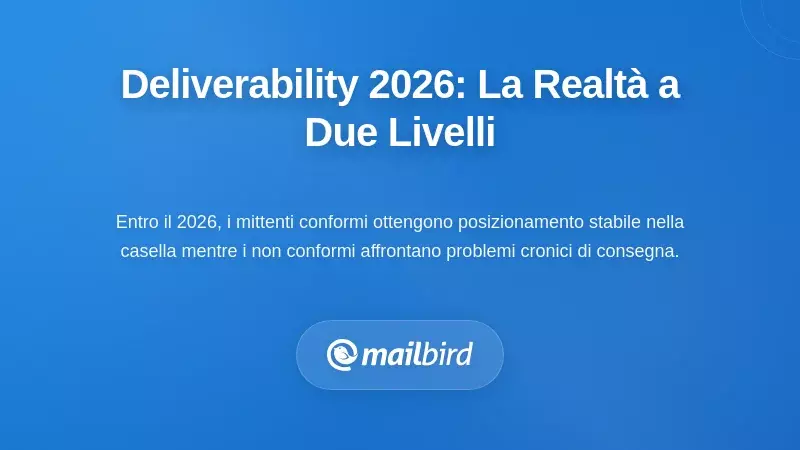 Risultati della Consegna: La Realtà a Due Livelli del 2026