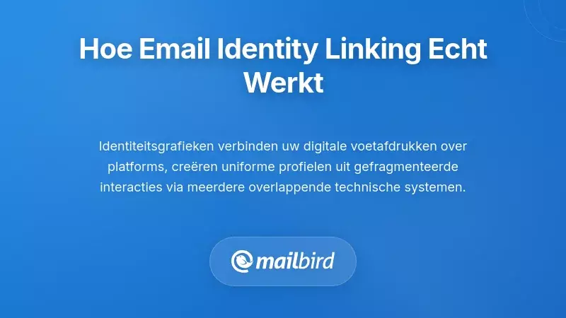 Hoe e-mail gebaseerde identiteitskoppeling achter de schermen echt werkt