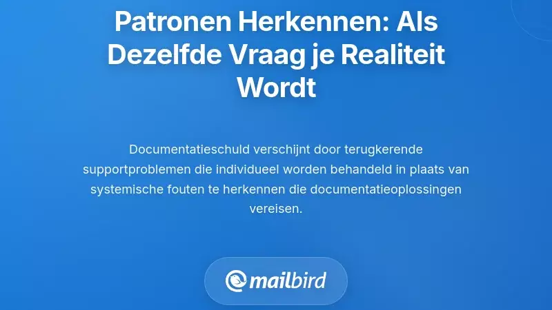 Herkennen van de patronen: wanneer 'Altijd dezelfde vraag' je realiteit wordt