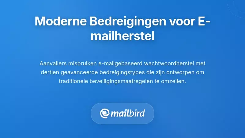Het moderne dreigingslandschap gericht op e-mailherstel