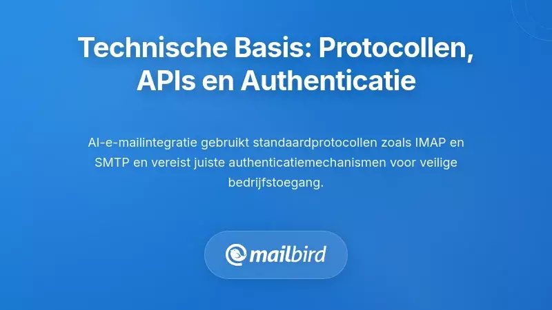 Technische fundamenten: protocollen, API's en authenticatie