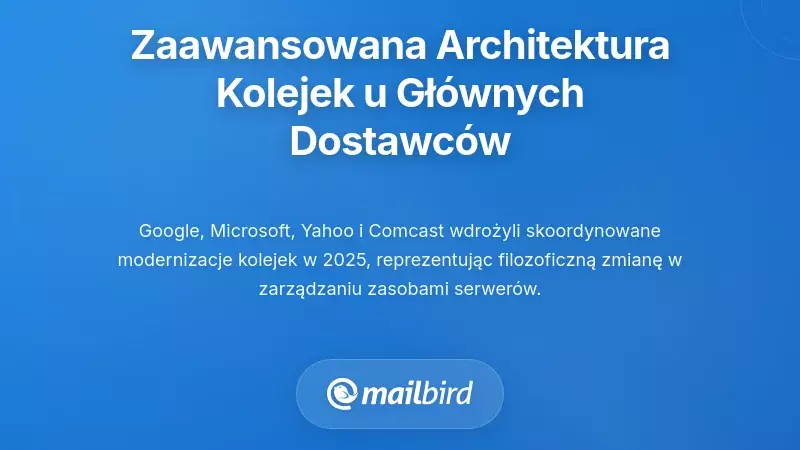 Jak gł&oacute;wni dostawcy wdrażają zaawansowaną architekturę kolejek