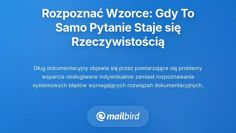 Rozpoznawanie Wzorów: Kiedy „To Samo Pytanie na Zawsze” Staje się Twoją Rzeczywistością