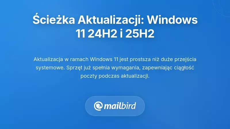 Rozumienie ścieżki aktualizacji: Windows 11 24H2 i 25H2