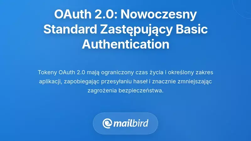 OAuth 2.0: Nowoczesny standard autoryzacji zastępujący podstawową autoryzację