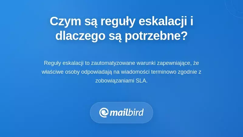 Czym są zasady eskalacji i dlaczego zespoły ich potrzebują?