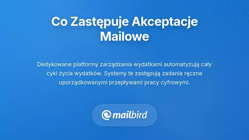 Panel platformy do automatyzacji zarządzania wydatkami zastępującej zatwierdzanie workflow zatwierdzania przez e-mail