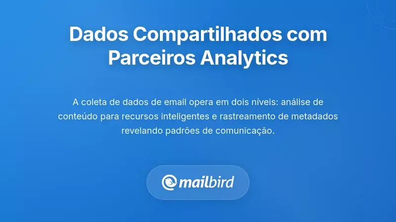 Quais Dados S&atilde;o Realmente Partilhados com Parceiros de An&aacute;lise