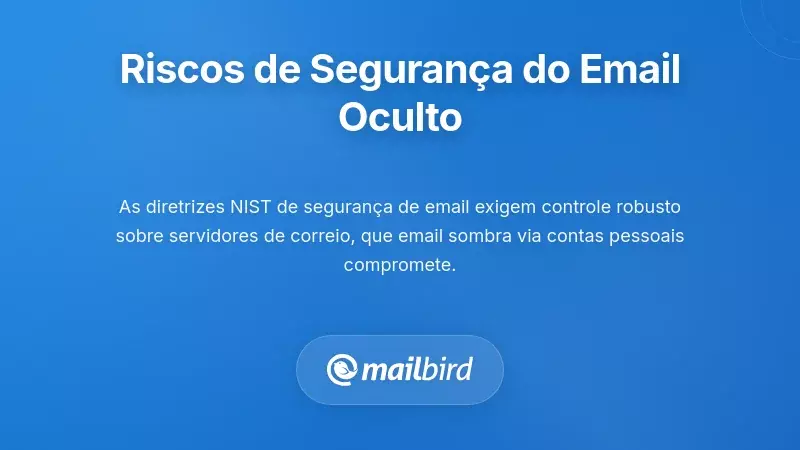Riscos de Segurança e Exposição Técnica do Email Oculto