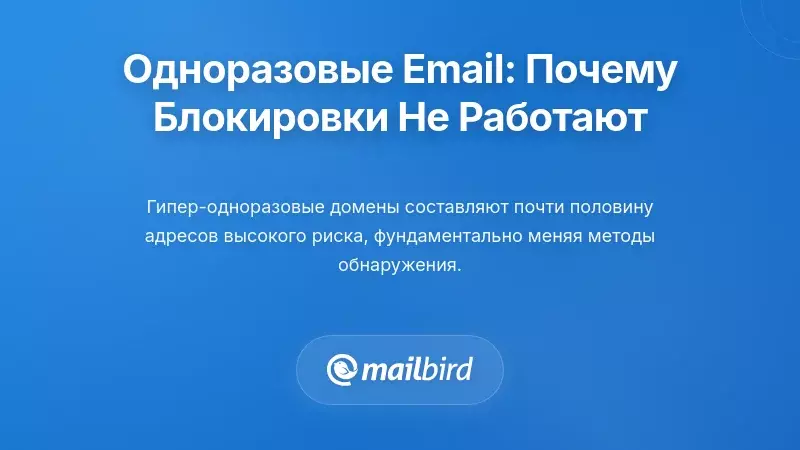 Угроза гипер-временных адресов электронной почты: почему традиционные черные списки не успевают