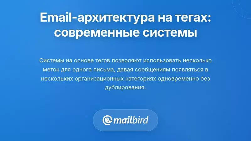 Понимание архитектуры электронной почты на основе тегов: как работают современные системы
