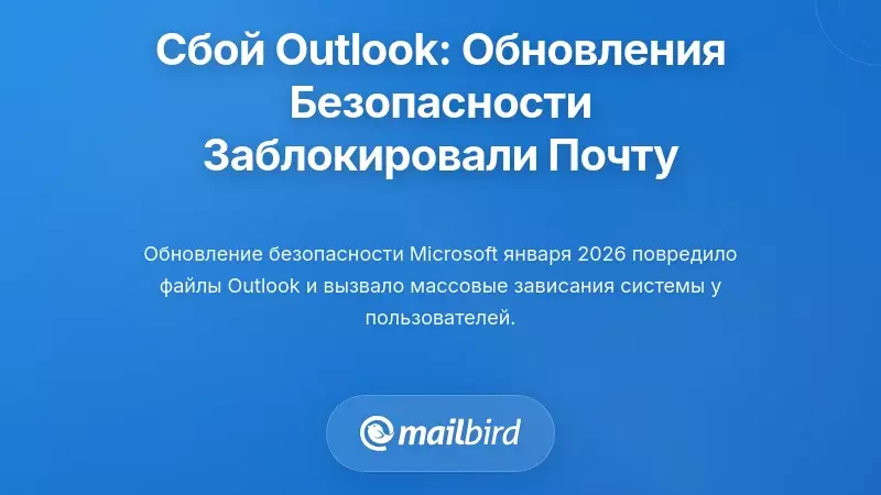 Кризис зависания Outlook: когда обновления безопасности нарушили доступ к электронной почте