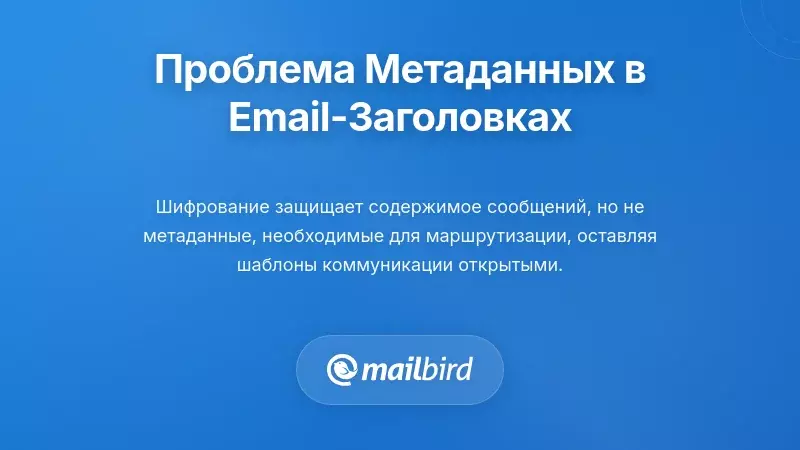Проблема метаданных: что раскрывают заголовки ваших электронных писем