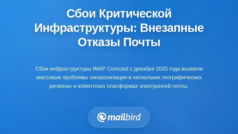 Критические сбои в инфраструктуре: когда email-системы внезапно перестают работать