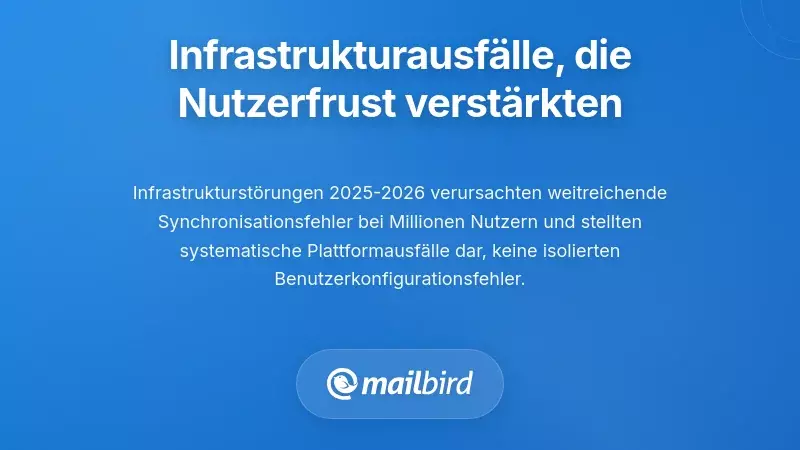 Die Infrastrukturprobleme, die die Nutzerfrustration versch&auml;rften