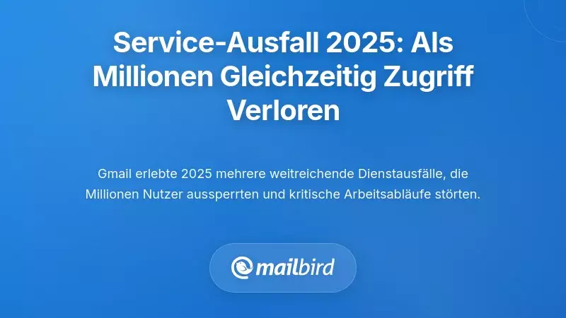 Der Dienstunterbrechungs-Zeitplan 2025: Wann Millionen Gleichzeitig Den Zugang Verloren
