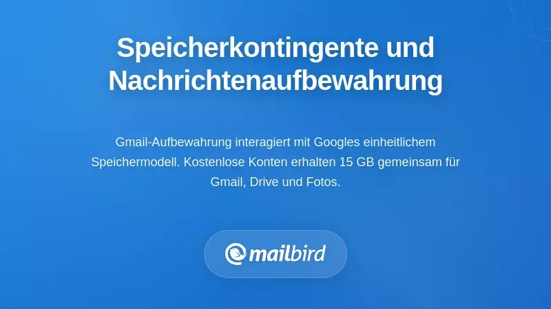 Speicherquoten und ihre Auswirkungen auf die Nachrichtenaufbewahrung