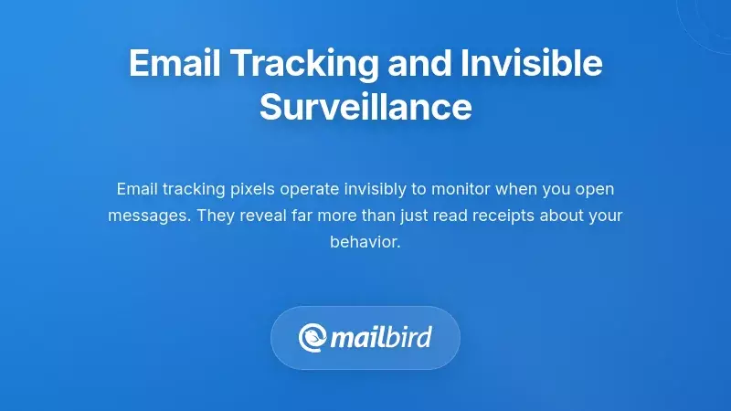 Email tracking pixel surveillance showing invisible monitoring in private browsing mode