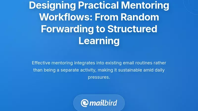 Designing Practical Mentoring Workflows: From Random Forwarding to Structured Learning