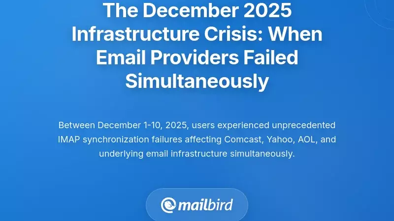 The December 2025 Infrastructure Crisis: When Email Providers Failed Simultaneously