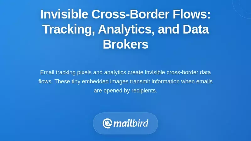 Invisible Cross-Border Flows: Tracking, Analytics, and Data Brokers