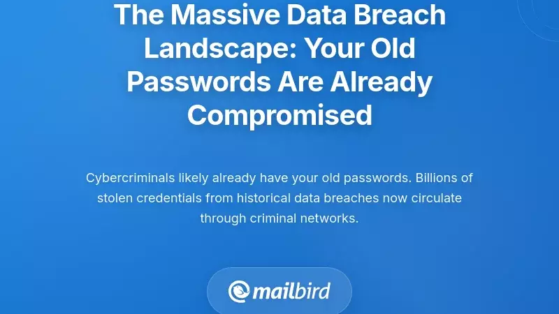 The Massive Data Breach Landscape: Your Old Passwords Are Already Compromised