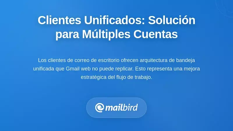 Cómo los clientes de escritorio unificados resuelven los desafíos de múltiples cuentas
