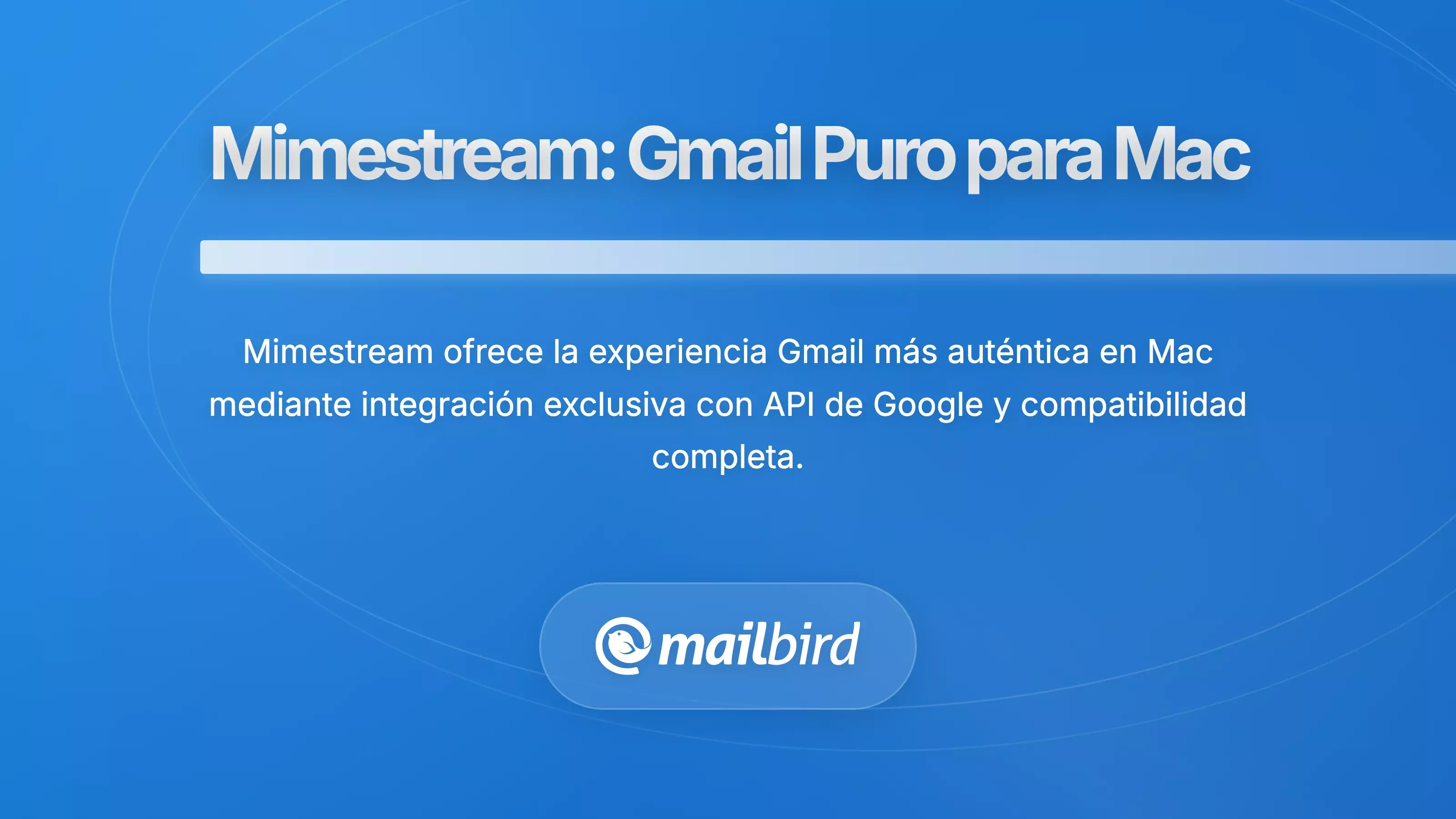 Interfaz de la aplicaci&oacute;n Mimestream Gmail en Mac mostrando la experiencia aut&eacute;ntica de Gmail con etiquetas e hilos