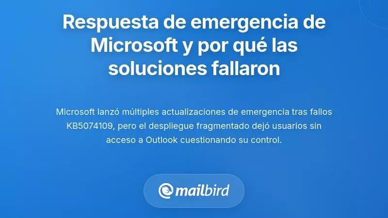 La respuesta de emergencia de Microsoft y por qué las correcciones no funcionaron para todos