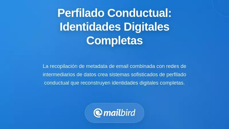 La M&aacute;quina de Perfilado Comportamental: Creando Identidades Digitales Integrales