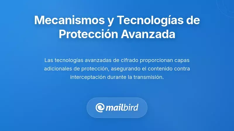 Tecnolog&iacute;a avanzada de cifrado de correo electr&oacute;nico que protege las comunicaciones privadas