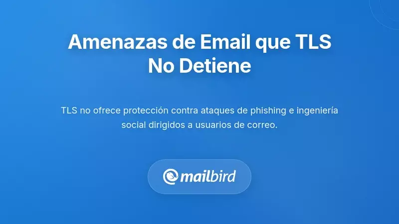 Ilustración de amenazas de seguridad de correo electrónico que evaden el cifrado de la capa de transporte TLS